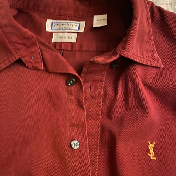 YSL vintage button up shirt - Picture 2 of 2